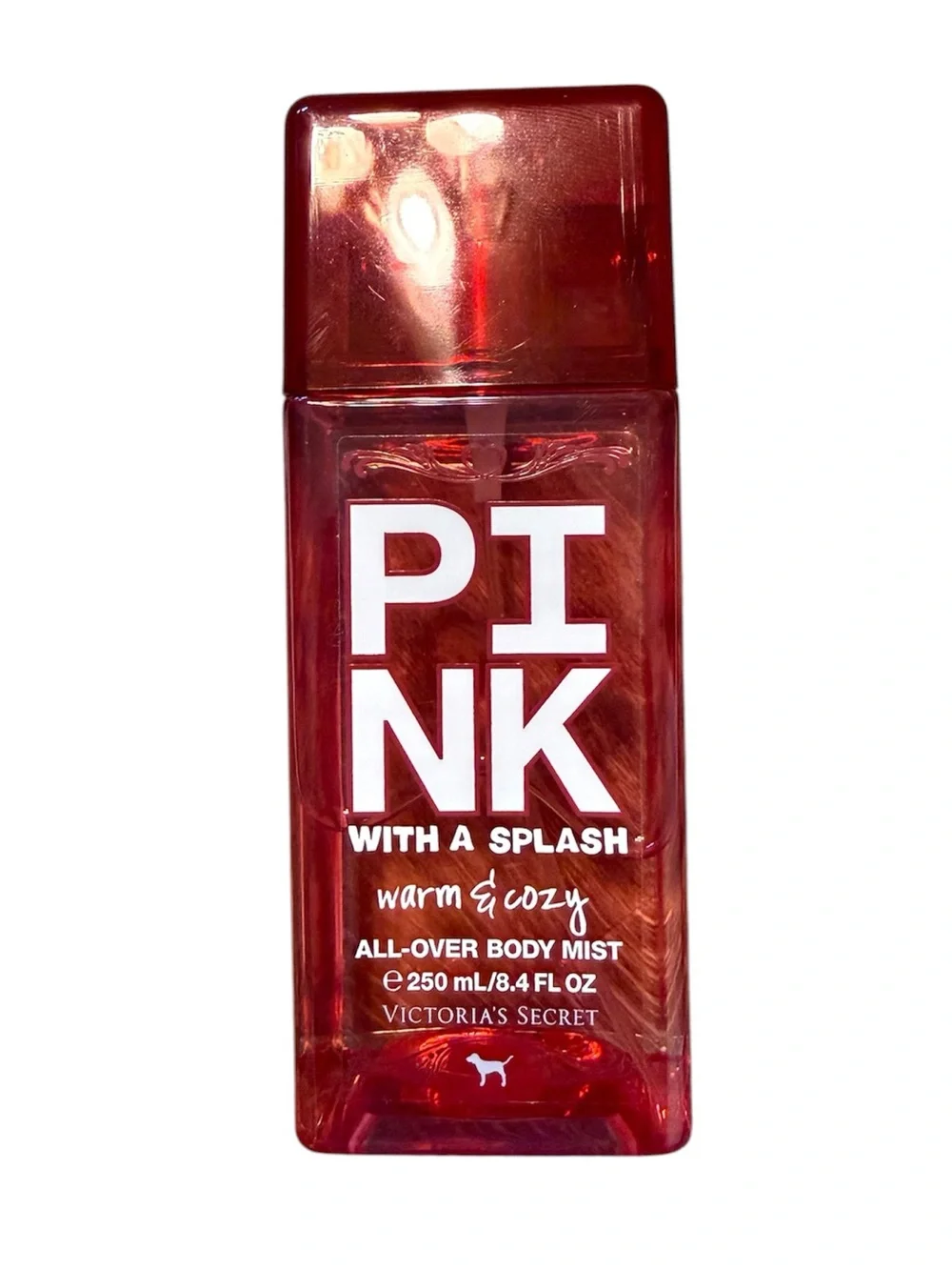 Victoria’s Secret PINK With a Splash Warm & Cozy Body Mist Retired Y2K 8.4oz Ful